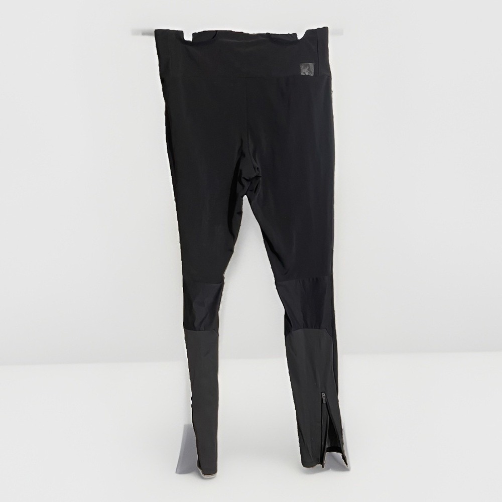 Decathlon Warmprotect Leggings Pants Women's 34 x 34 Drawstring Pockets Black
